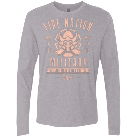 T-Shirts Heather Grey / Small Fire is Fierce Men's Premium Long Sleeve