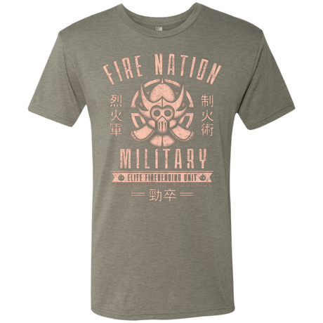 T-Shirts Venetian Grey / Small Fire is Fierce Men's Triblend T-Shirt