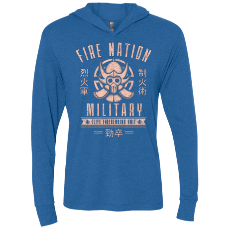 T-Shirts Vintage Royal / X-Small Fire is Fierce Triblend Long Sleeve Hoodie Tee