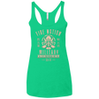 T-Shirts Envy / X-Small Fire is Fierce Women's Triblend Racerback Tank