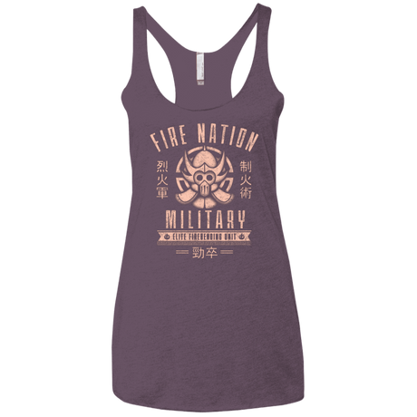 T-Shirts Vintage Purple / X-Small Fire is Fierce Women's Triblend Racerback Tank