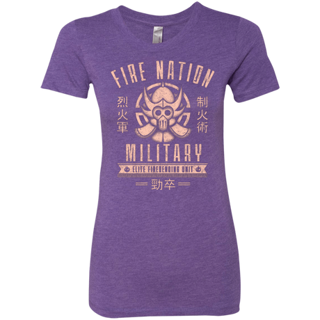 T-Shirts Purple Rush / Small Fire is Fierce Women's Triblend T-Shirt