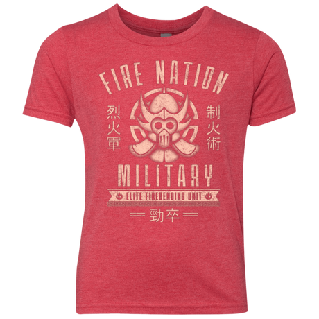 T-Shirts Vintage Red / YXS Fire is Fierce Youth Triblend T-Shirt