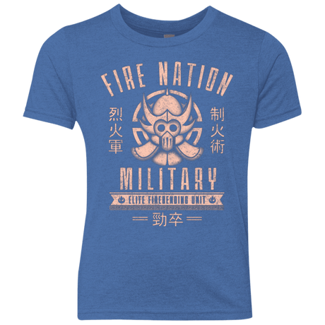 T-Shirts Vintage Royal / YXS Fire is Fierce Youth Triblend T-Shirt