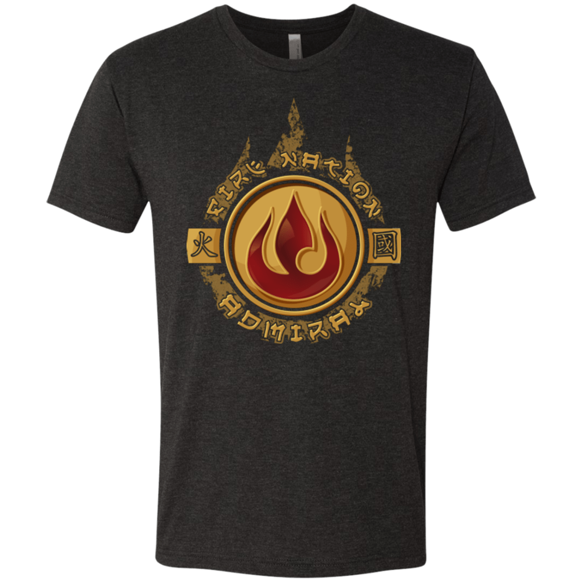 T-Shirts Vintage Black / Small Fire Nation Admiral Men's Triblend T-Shirt