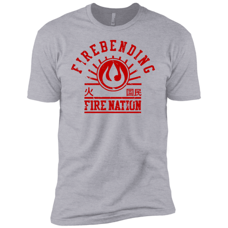 T-Shirts Heather Grey / YXS Fire Nation Boys Premium T-Shirt