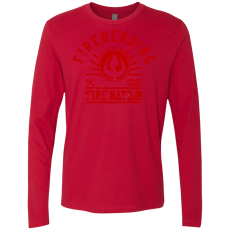 T-Shirts Red / Small Fire Nation Men's Premium Long Sleeve