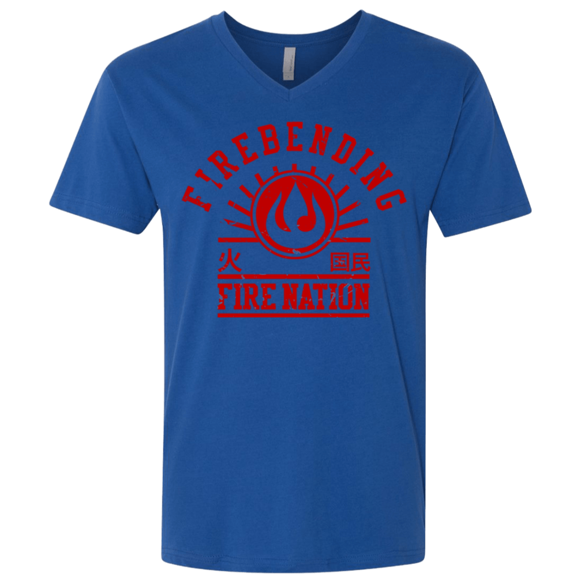 T-Shirts Royal / X-Small Fire Nation Men's Premium V-Neck