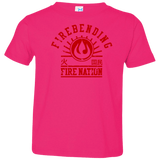 T-Shirts Hot Pink / 2T Fire Nation Toddler Premium T-Shirt