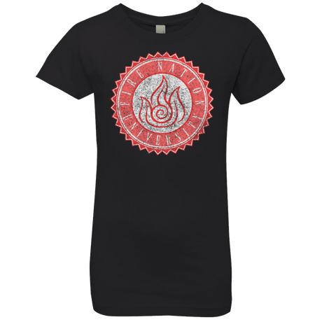 T-Shirts Black / YXS Fire Nation Univeristy Girls Premium T-Shirt