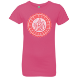 T-Shirts Hot Pink / YXS Fire Nation Univeristy Girls Premium T-Shirt