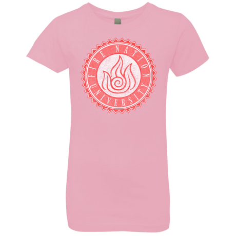 T-Shirts Light Pink / YXS Fire Nation Univeristy Girls Premium T-Shirt