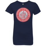 T-Shirts Midnight Navy / YXS Fire Nation Univeristy Girls Premium T-Shirt