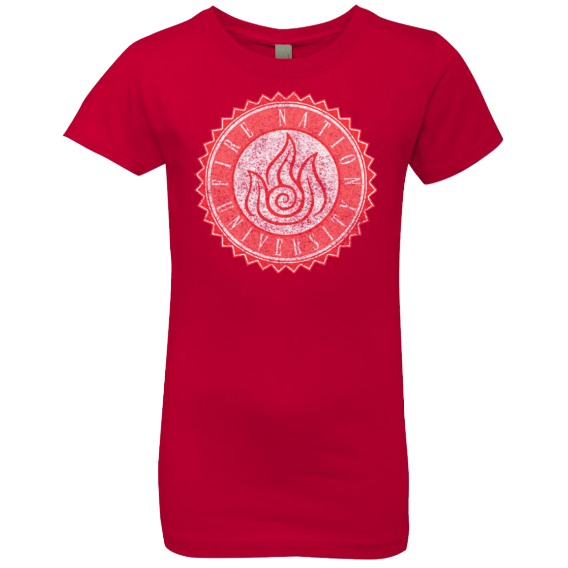 T-Shirts Red / YXS Fire Nation Univeristy Girls Premium T-Shirt
