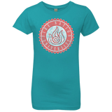 T-Shirts Tahiti Blue / YXS Fire Nation Univeristy Girls Premium T-Shirt