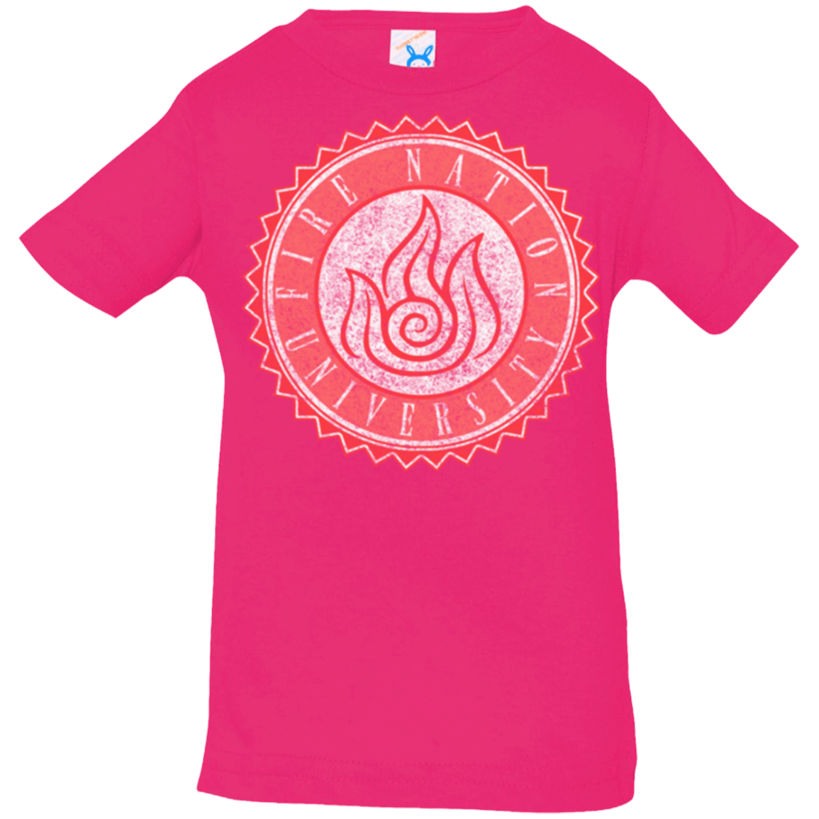 T-Shirts Hot Pink / 6 Months Fire Nation Univeristy Infant PremiumT-Shirt