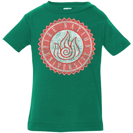 T-Shirts Kelly / 6 Months Fire Nation Univeristy Infant PremiumT-Shirt