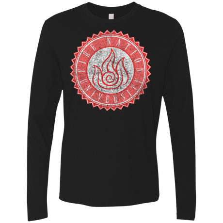 T-Shirts Black / Small Fire Nation Univeristy Men's Premium Long Sleeve