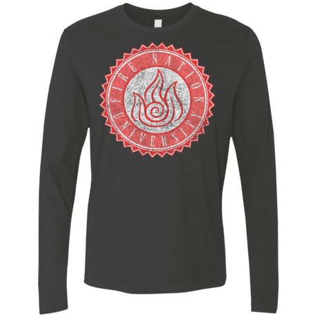T-Shirts Heavy Metal / Small Fire Nation Univeristy Men's Premium Long Sleeve