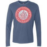 T-Shirts Indigo / Small Fire Nation Univeristy Men's Premium Long Sleeve