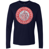 T-Shirts Midnight Navy / Small Fire Nation Univeristy Men's Premium Long Sleeve