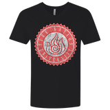 T-Shirts Black / X-Small Fire Nation Univeristy Men's Premium V-Neck