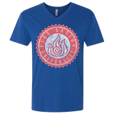T-Shirts Royal / X-Small Fire Nation Univeristy Men's Premium V-Neck