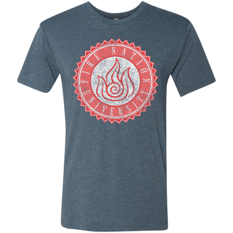 T-Shirts Indigo / Small Fire Nation Univeristy Men's Triblend T-Shirt