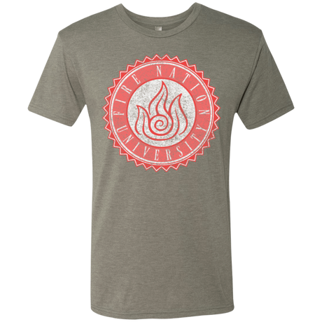 T-Shirts Venetian Grey / Small Fire Nation Univeristy Men's Triblend T-Shirt