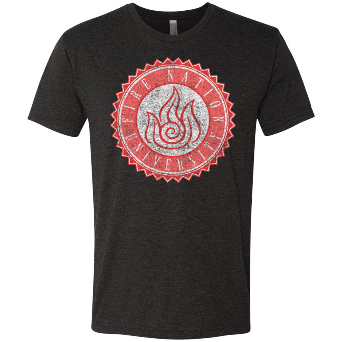 T-Shirts Vintage Black / Small Fire Nation Univeristy Men's Triblend T-Shirt