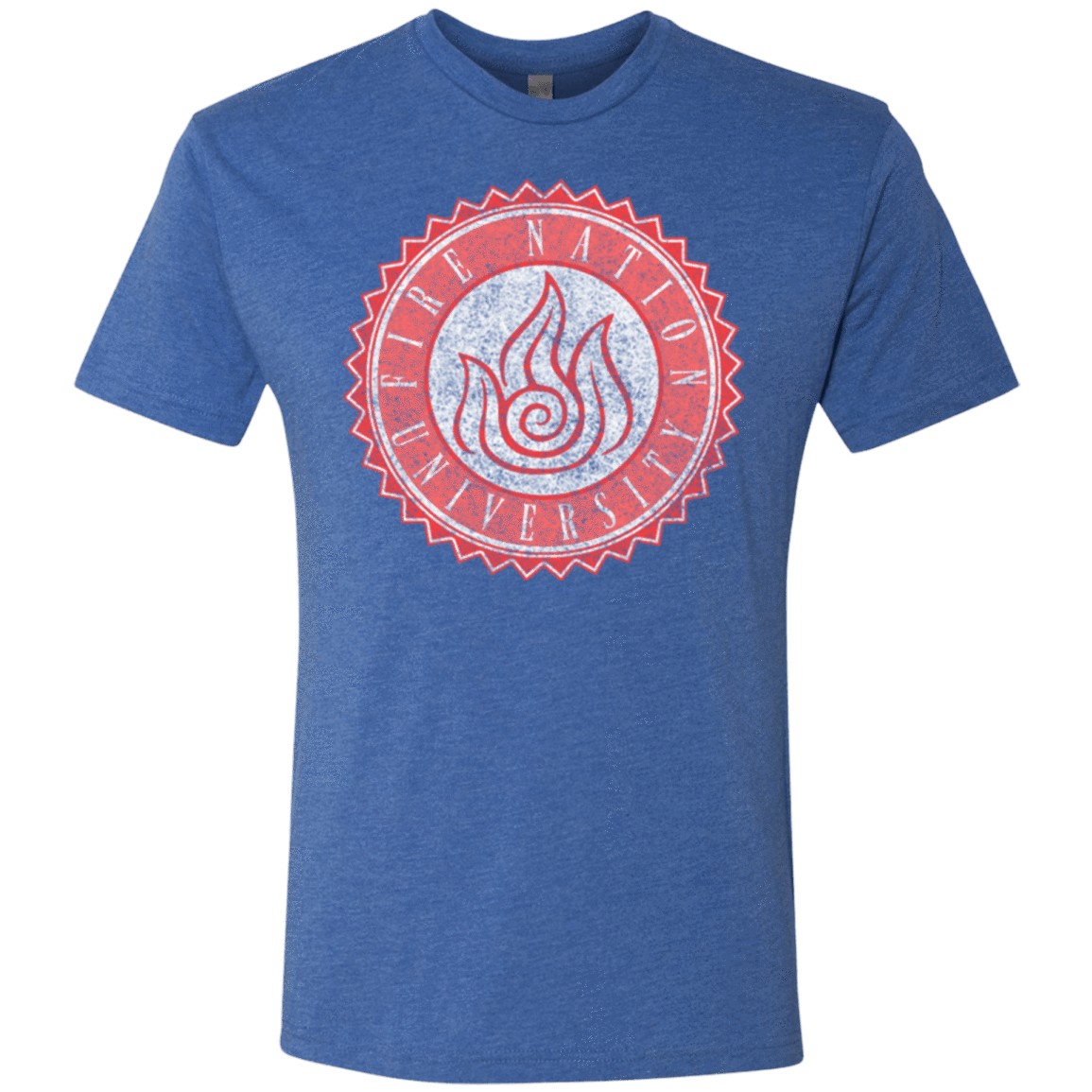 T-Shirts Vintage Royal / Small Fire Nation Univeristy Men's Triblend T-Shirt