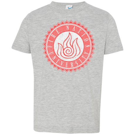 T-Shirts Heather / 2T Fire Nation Univeristy Toddler Premium T-Shirt