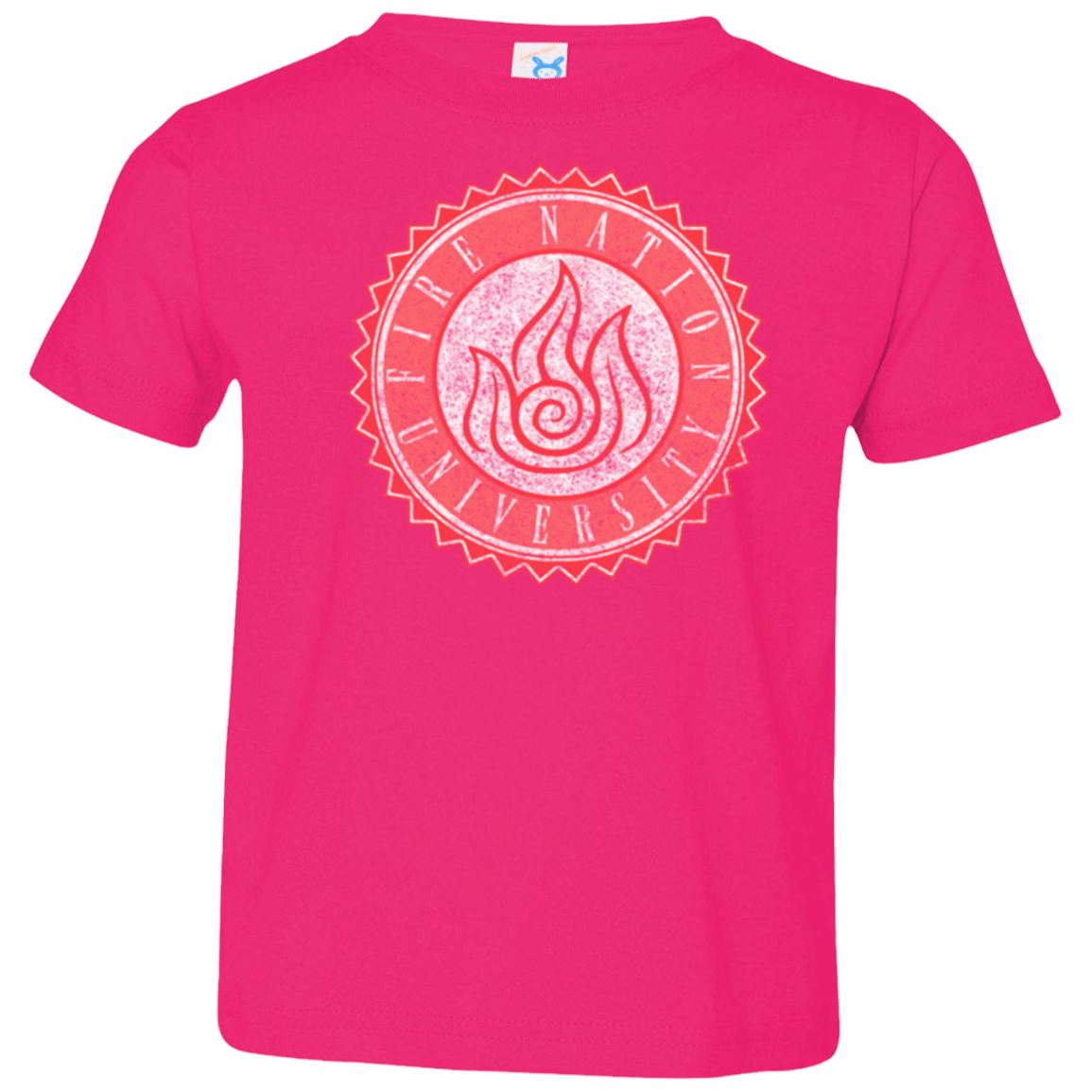 T-Shirts Hot Pink / 2T Fire Nation Univeristy Toddler Premium T-Shirt