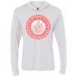 T-Shirts Heather White / X-Small Fire Nation Univeristy Triblend Long Sleeve Hoodie Tee
