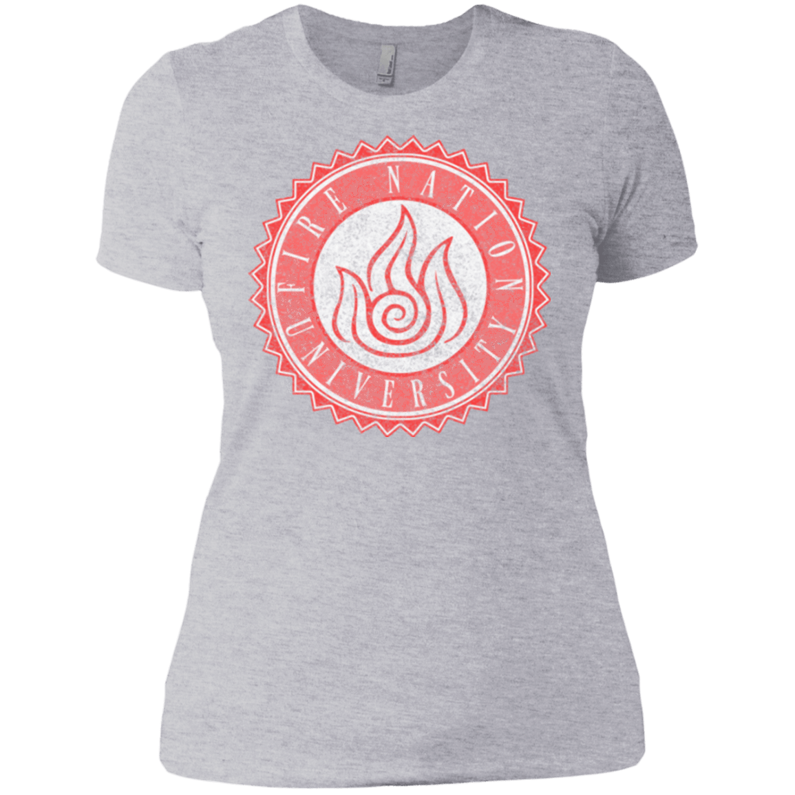 T-Shirts Heather Grey / X-Small Fire Nation Univeristy Women's Premium T-Shirt