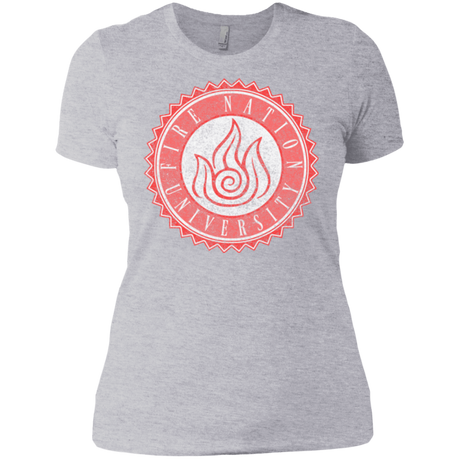 T-Shirts Heather Grey / X-Small Fire Nation Univeristy Women's Premium T-Shirt