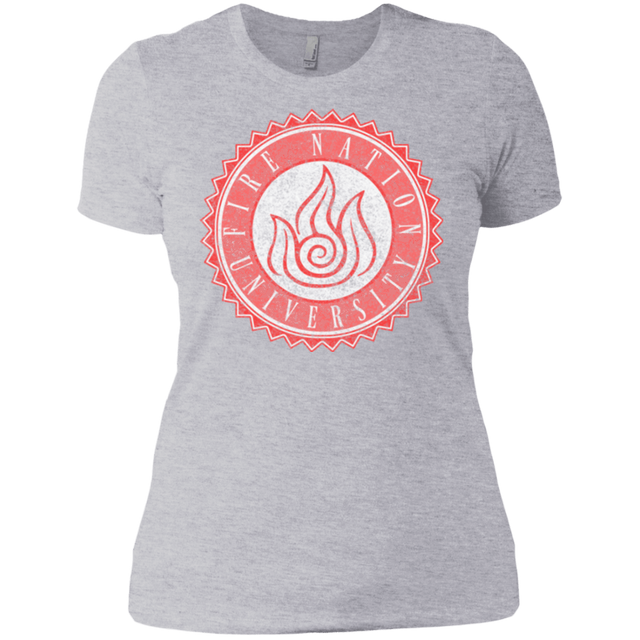 T-Shirts Heather Grey / X-Small Fire Nation Univeristy Women's Premium T-Shirt
