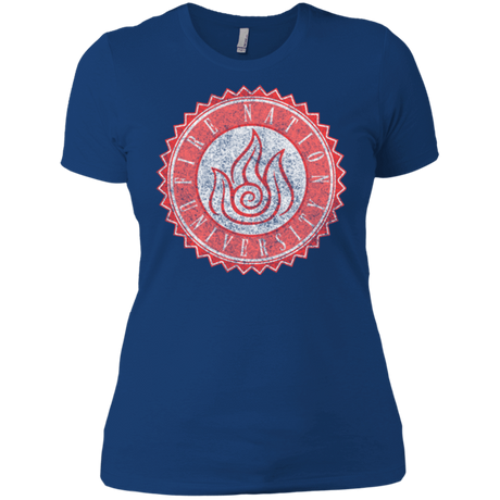 T-Shirts Royal / X-Small Fire Nation Univeristy Women's Premium T-Shirt