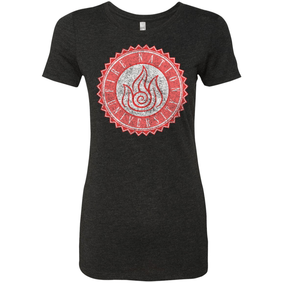 T-Shirts Vintage Black / Small Fire Nation Univeristy Women's Triblend T-Shirt