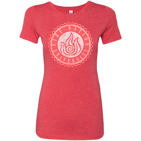 T-Shirts Vintage Red / Small Fire Nation Univeristy Women's Triblend T-Shirt