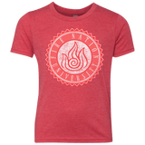 T-Shirts Vintage Red / YXS Fire Nation Univeristy Youth Triblend T-Shirt
