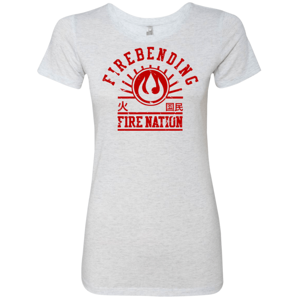 T-Shirts Heather White / Small Fire Nation Women's Triblend T-Shirt