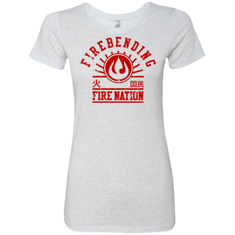 T-Shirts Heather White / Small Fire Nation Women's Triblend T-Shirt