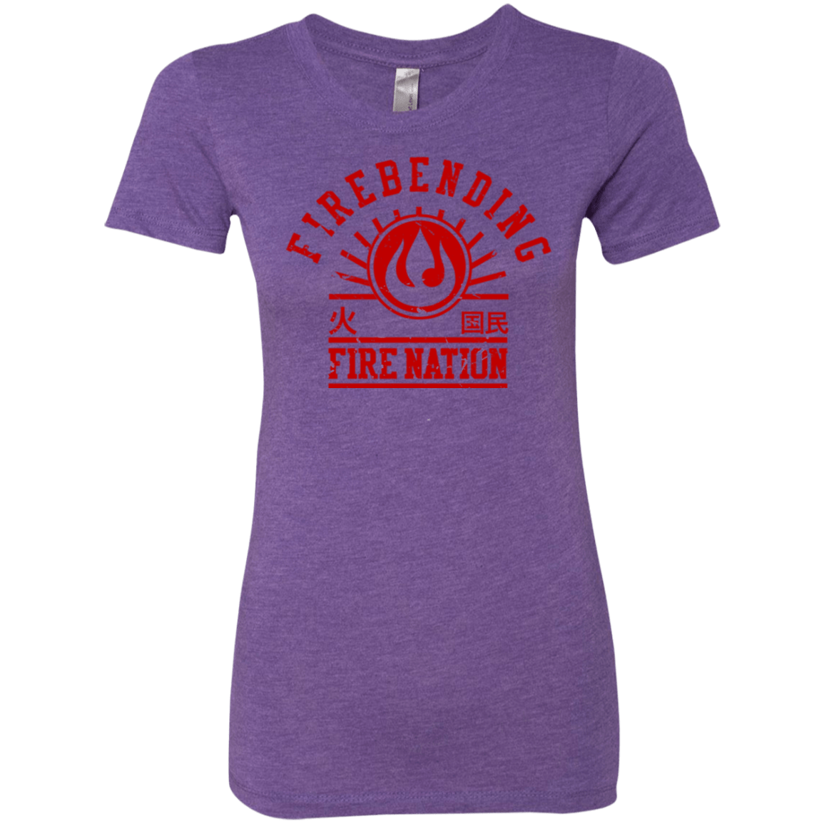 T-Shirts Purple Rush / Small Fire Nation Women's Triblend T-Shirt