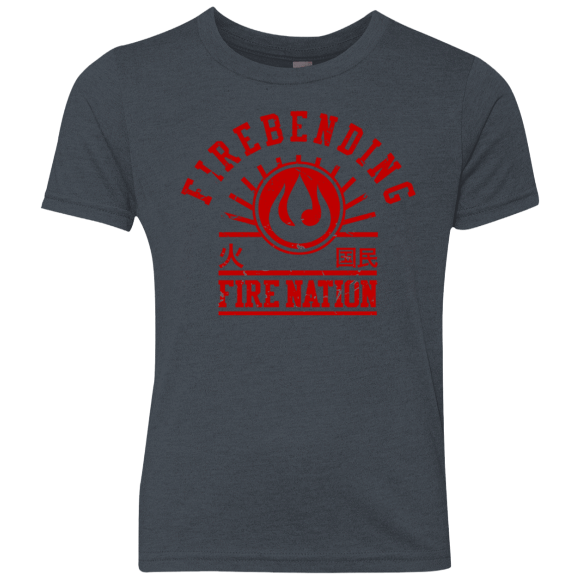 T-Shirts Vintage Navy / YXS Fire Nation Youth Triblend T-Shirt