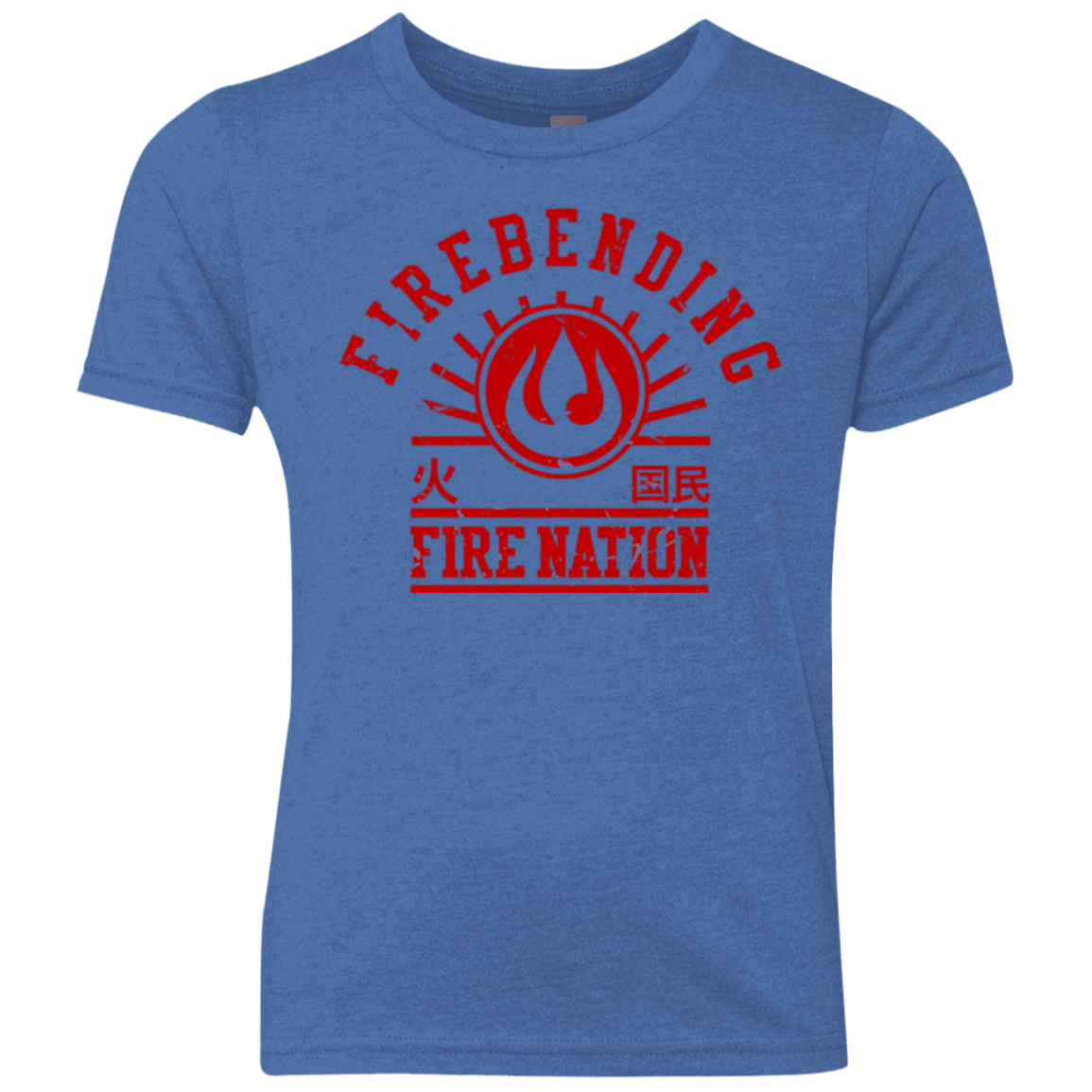 T-Shirts Vintage Royal / YXS Fire Nation Youth Triblend T-Shirt