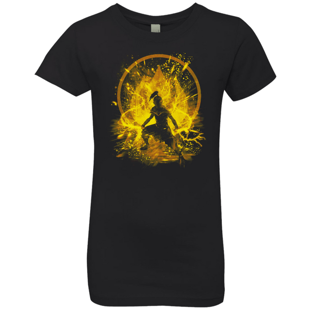T-Shirts Black / YXS Fire Prince Girls Premium T-Shirt