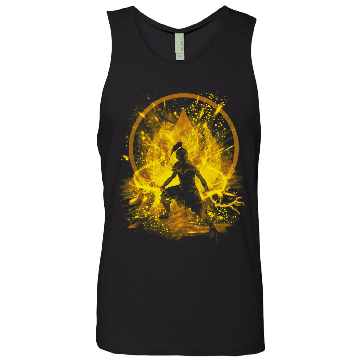 T-Shirts Black / S Fire Prince Men's Premium Tank Top