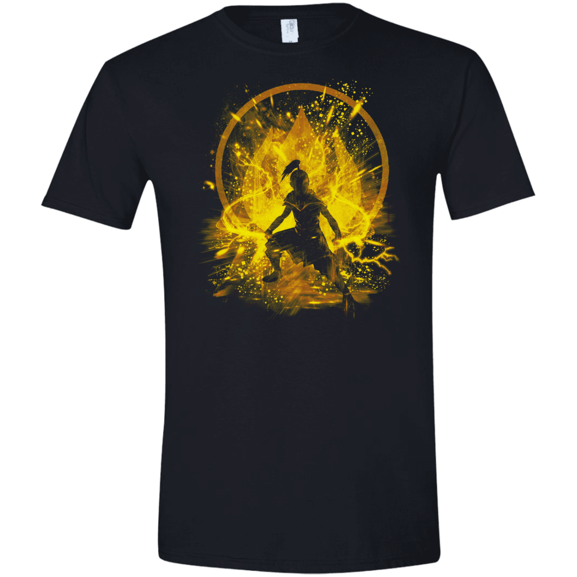 T-Shirts Black / X-Small Fire Prince Men's Semi-Fitted Softstyle