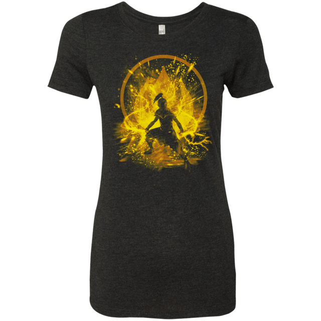 T-Shirts Vintage Black / Small Fire Storm Women's Triblend T-Shirt